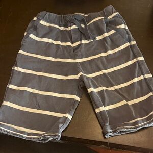 Joules Navy and White Striped Shorts